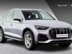 Silver Used 2022 Audi Q5 Sportback Sport SUV | £31,500 (Good price)