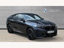 Black Used 2025 BMW X6 M Sport SUV | £77,995