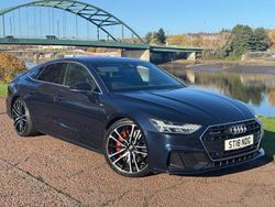 Blue Used 2018 Audi A7 Sportback S-Line Hatchback | £21,999 (Fair price)