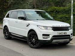 White Used 2016 Land Rover Range Rover Sport HSE SUV | £13,495 (Good price)