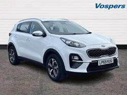 White Used 2020 Kia Sportage 2 SUV | £14,000 (Good price)