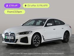 White Used 2022 BMW i4 M Sport Sedan | £22,817 (Good price)