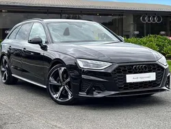 Black Used 2024 Audi A4 Black Edition Estate | £32,495 (Expensive)