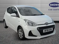 White Used 2018 Hyundai i10 SE Hatchback | £6,999 (Fair price)