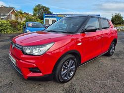 Red Used 2017 Ssangyong (KGM) Tivoli SUV | £4,995