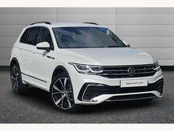 Oryx white Used 2023 VW Tiguan R-line SUV | £27,650 (Fair price)