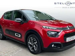 Red Used 2021 Citroën C3 PureTech Hatchback | £9,645 (Fair price)