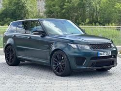 Green Used 2017 Land Rover Range Rover Sport SVR SUV | £32,990 (Super price)