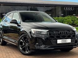 Black New 2025 Audi Q7 Black Edition SUV | £70,980 (Good price)