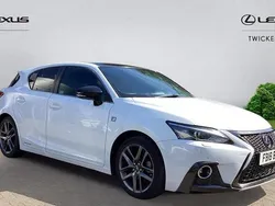 Used 2018 Lexus CT200h Sport Line Hatchback | £15,450 (A bit pricey)
