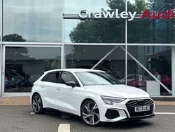 White Used 2023 Audi S3 Black Edition Hatchback | £36,990 (A bit pricey)