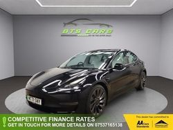 Black Used 2021 Tesla Model 3 Performance Sedan | £24,582