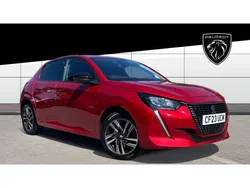 Red Used 2023 Peugeot 208 Allure+ Hatchback | £14,873 (Fair price)