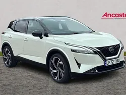 Rm white/pearl black roof Used 2022 Nissan Qashqai Tekna+ SUV | £25,475