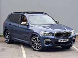 Blue Used 2019 BMW X3 M Sport SUV | £32,995