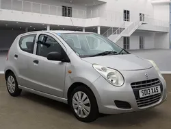 Silver Used 2013 Suzuki Alto Hatchback | £2,390 (Good price)