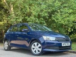 Blue Used 2017 Skoda Fabia Hatchback | £4,295 (Fair price)