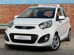 White Used 2014 Kia Picanto 2 Hatchback | £2,995 (Fair price)