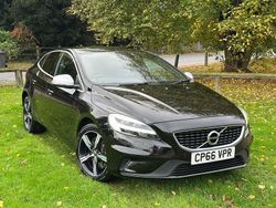 Black Used 2017 Volvo V40 R-Design Estate | £7,450 (Fair price)