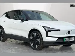 White New 2025 Volvo EX30 Ultra SUV | £31,940 (Fair price)