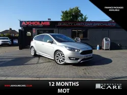 Silver Used 2017 Ford Focus ST-Line Hatchback | £6,495 (Good price)