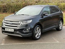 Black Used 2016 Ford Edge Titanium SUV | £11,600 (Fair price)