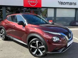 Red Used 2021 Nissan Juke Tekna SUV | £13,990 (Fair price)