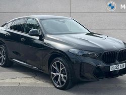 Black sapphire Used 2025 BMW X6 M M Sport SUV | £64,934