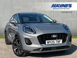 Silver Used 2025 Ford Puma Titanium Hatchback | £21,250 (A bit pricey)