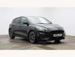 Black Used 2019 Ford Focus ST-Line X Hatchback | £11,995 (Fair price)