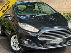 Black Used 2013 Ford Fiesta Zetec Hatchback | £5,285 (Fair price)