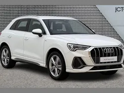 White Used 2022 Audi Q3 S-Line SUV | £29,900 (A bit pricey)