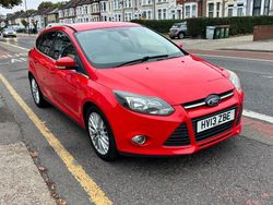 Red Used 2013 Ford Focus Zetec Hatchback | £2,495 (Fair price)
