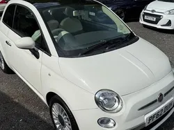 White Used 2013 Fiat 500 Lounge Hatchback | £3,150 (Fair price)