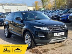 Black Used 2015 Land Rover Range Rover evoque Pure Coupe | £8,999 (Good price)