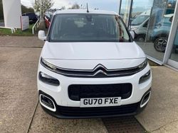 White Used 2020 Citroën Berlingo Flair MPV | £17,990 (A bit pricey)