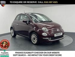 Red Used 2018 Fiat 500 Lounge Hatchback | £5,270 (Good price)