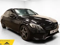 Black Used 2017 Mercedes C43 AMG Premium Sedan | £20,250 (Fair price)
