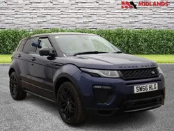 Blue Used 2016 Land Rover Range Rover evoque HSE Dynamic SUV | £10,500 (Fair price)