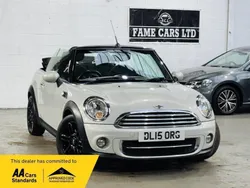 Silver Used 2015 Mini Cooper D Cabriolet Cabriolet | £6,000