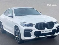 White Used 2022 BMW X6 M Sport SUV | £42,999 (Good price)