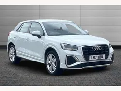 White Used 2021 Audi Q2 S-Line SUV | £22,450 (Fair price)