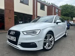 White Used 2015 Audi A3 S-Line Hatchback | £9,488 (Fair price)