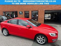 Red Used 2014 Volvo S60 SE Lux Sedan | £10,450