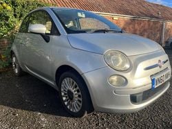 Silver Used 2010 Fiat 500 Pop Hatchback | £1,395 (Good price)