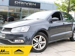 Grey Used 2017 VW Polo Edition Hatchback | £8,140 (Fair price)