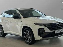White Used 2022 Hyundai Tucson N Line SUV | £24,272 (Fair price)