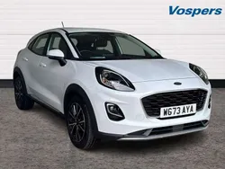 White Used 2023 Ford Puma Titanium SUV | £16,350 (Fair price)
