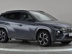 Grey Used 2024 Hyundai Tucson N Line SUV | £26,398 (Fair price)