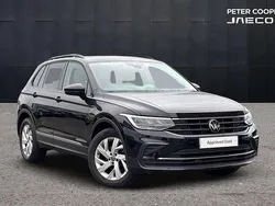 Black Used 2022 VW Tiguan Life SUV | £19,991 (Good price)